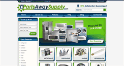 Desktop Screenshot of partsawaysupply.com